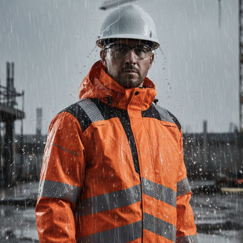hi vis waterproof jacket
