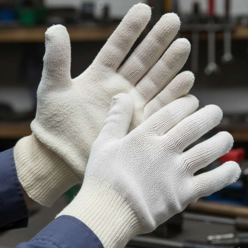 cotton gloves for work
