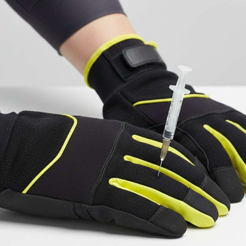 needle resistant safety gloves 