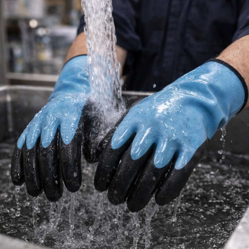 waterproof work gloves collection