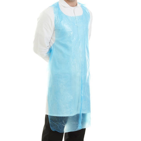 PE Apron 20 Micron Disposable Flat Pack Colour-Coded