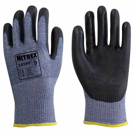 Unigloves Nitrex 241PF Cut Resistant Gloves Level F HPPE Steel Reinforced