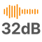 32dB