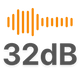 32dB