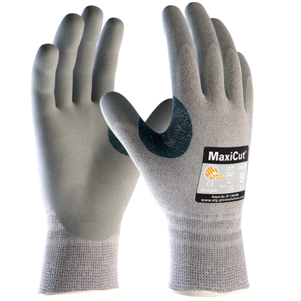 ATG MaxiCut 34-470 Cut Resistant Level 4 Safety Gloves Breathable AIRtech