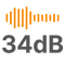 34dB