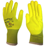 ATG MaxiFlex Ultimate Work Gloves Yellow Lightweight Breathable