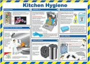 Kitchen Hygiene 59 x 42cm Laminated Safety Poster