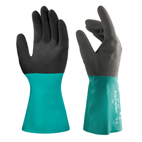 Ansell Alphatec 58-430 Medium Duty Grip Tech Gauntlet 13"