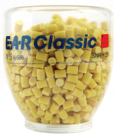 E-A-R® Classic Refill Bottle 500 Pairs SNR 28dB