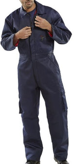 Click Quilted Poly Cotton Cold Work Boilersuit