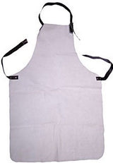 Chrome Leather Apron with Buckle and Strap 36" x 24" ONE SIZE