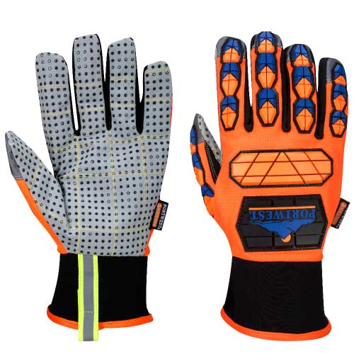 Portwest A726 Waterproof Impact Gloves Cold Resistant TPR Protection