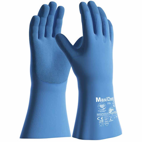 ATG MaxiChem Cut C Chemical Resistant 35cm Rubber Gauntlet