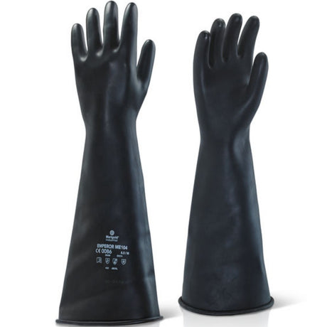 Ansell AlphaTec 87-104 Chemical Resistant Gauntlet 43cm Natural Rubber