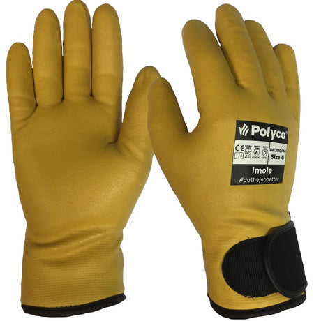 Polyco Imola Drivers Gloves Microfoam Nitrile Coated Work Gloves