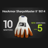 HexArmor SharpsMaster II 9014 Needlestick Resistant Gloves ANSI Level 5