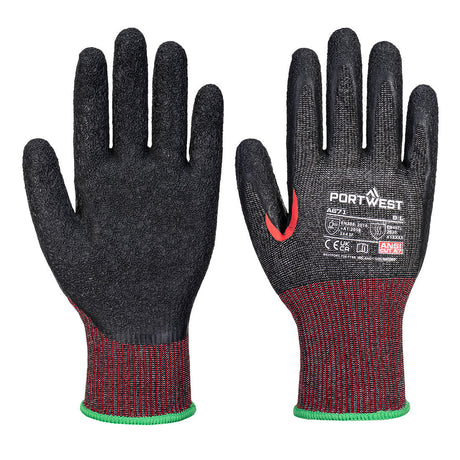 Portwest A671 Cut Resistant Gloves A7 Latex Grip Work Gloves