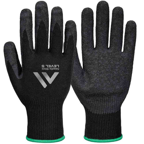 Portwest Needle Resistant Gloves Cut Level F Steel Mesh Work Gloves