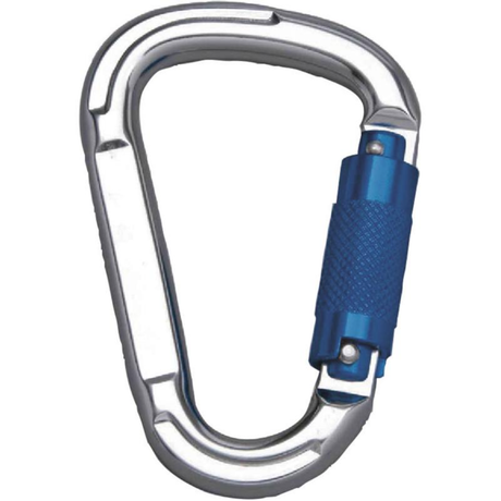 DeltaPlus Automatic Lock Karabiner, 22mm Opening, Pack Of 2