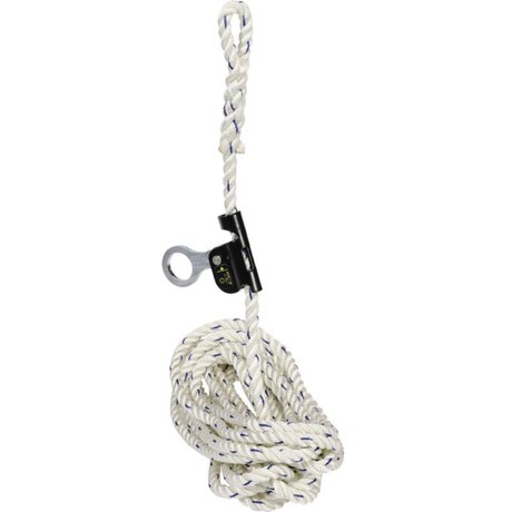 DeltaPlus Fennec Sliding Fall Arrester on 12mm Rope