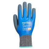 Portwest Liquid Pro Cut D Latex Coated Waterproof Work Gloves