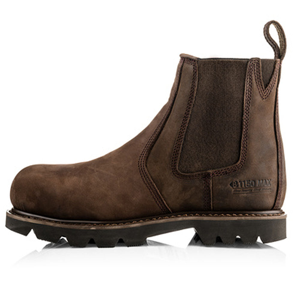 Buckler Buckbootz Chocolate Oil Brown Safety Dealer Boot