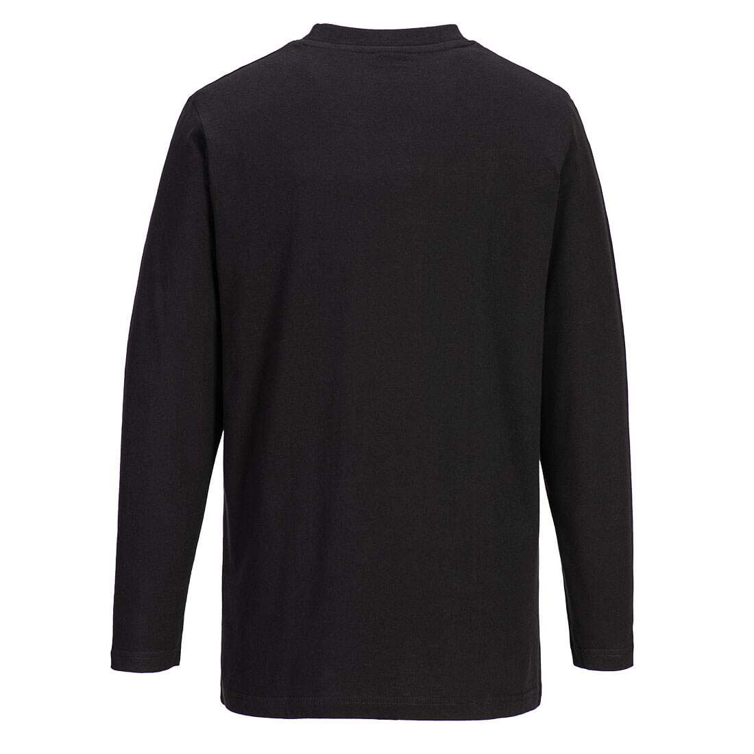 Portwest B196 Turin Long Sleeve T-Shirt 100% Cotton Workwear