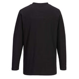 Portwest B196 Turin Long Sleeve T-Shirt 100% Cotton Workwear