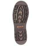Buckbootz B301 Hard as Nails Safety Boot Chocolate Oil Lace