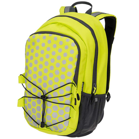 PW3 Yellow Hi-Vis Multipocket Rucksack