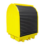 Ecospill 2 x 205L Drum All-Weather Spill Pallet Lockable Industrial Containment