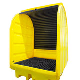 Ecospill 2 x 205L Drum All-Weather Spill Pallet Lockable Industrial Containment