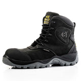 Buckbootz BSH012BK Buckshot Safety Boot Black Ankle Protection S3