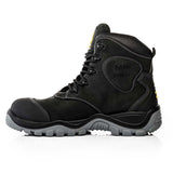 Buckbootz BSH012BK Buckshot Safety Boot Black Ankle Protection S3