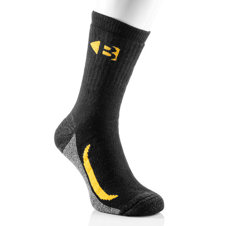 Buckbootz Cordura Work Socks Reinforced Heel Toe Industrial