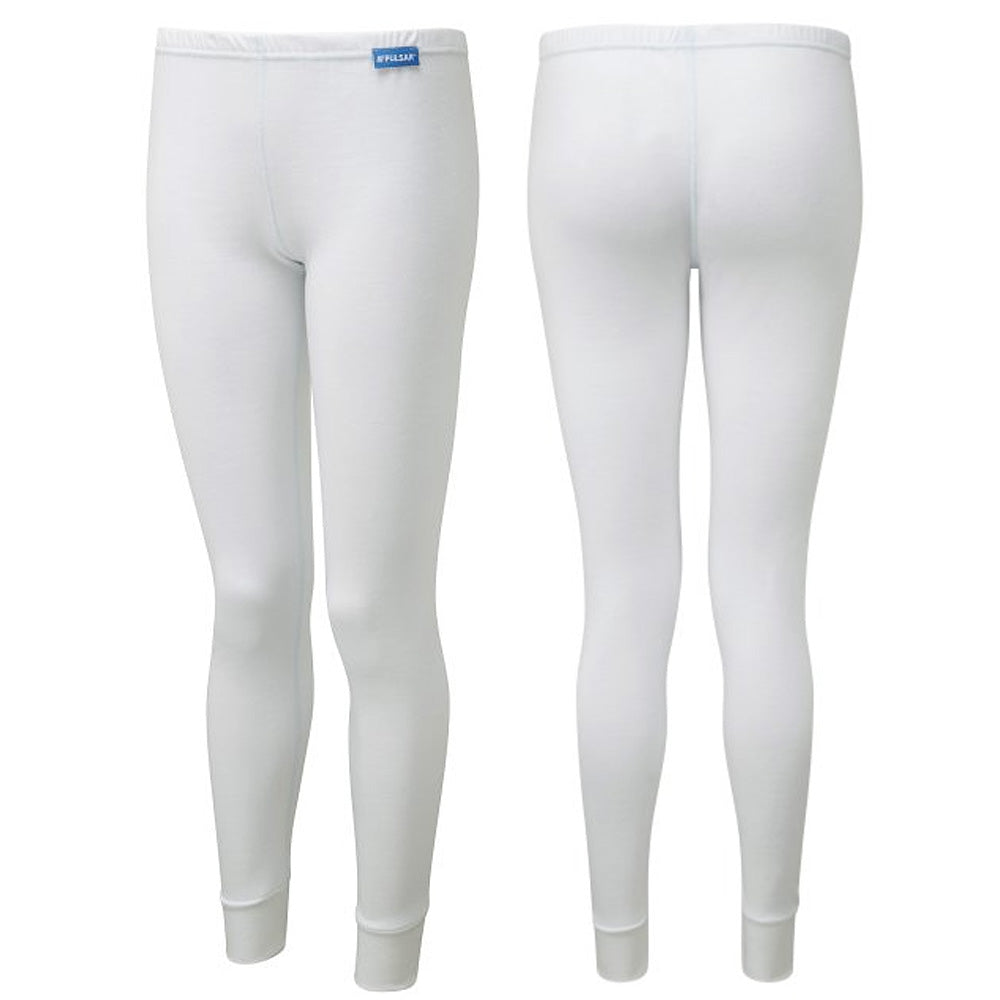 Pulsar Women's White Long Thermal Pants