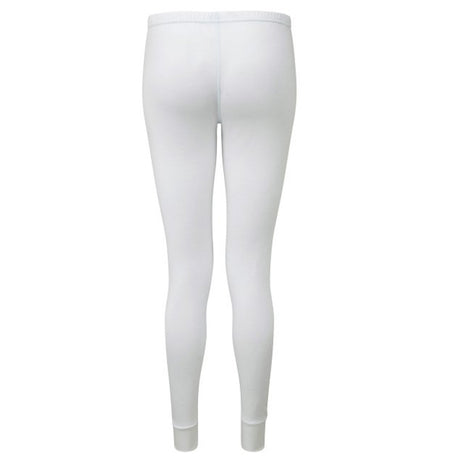 Pulsar Women's White Thermal Base Layer Pants Cold Weather Insulation