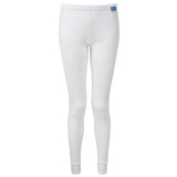 Pulsar Women's White Thermal Base Layer Pants Cold Weather Insulation