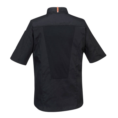 Portwest C738 MeshAir Pro Chef's Jacket Short Sleeve Breathable