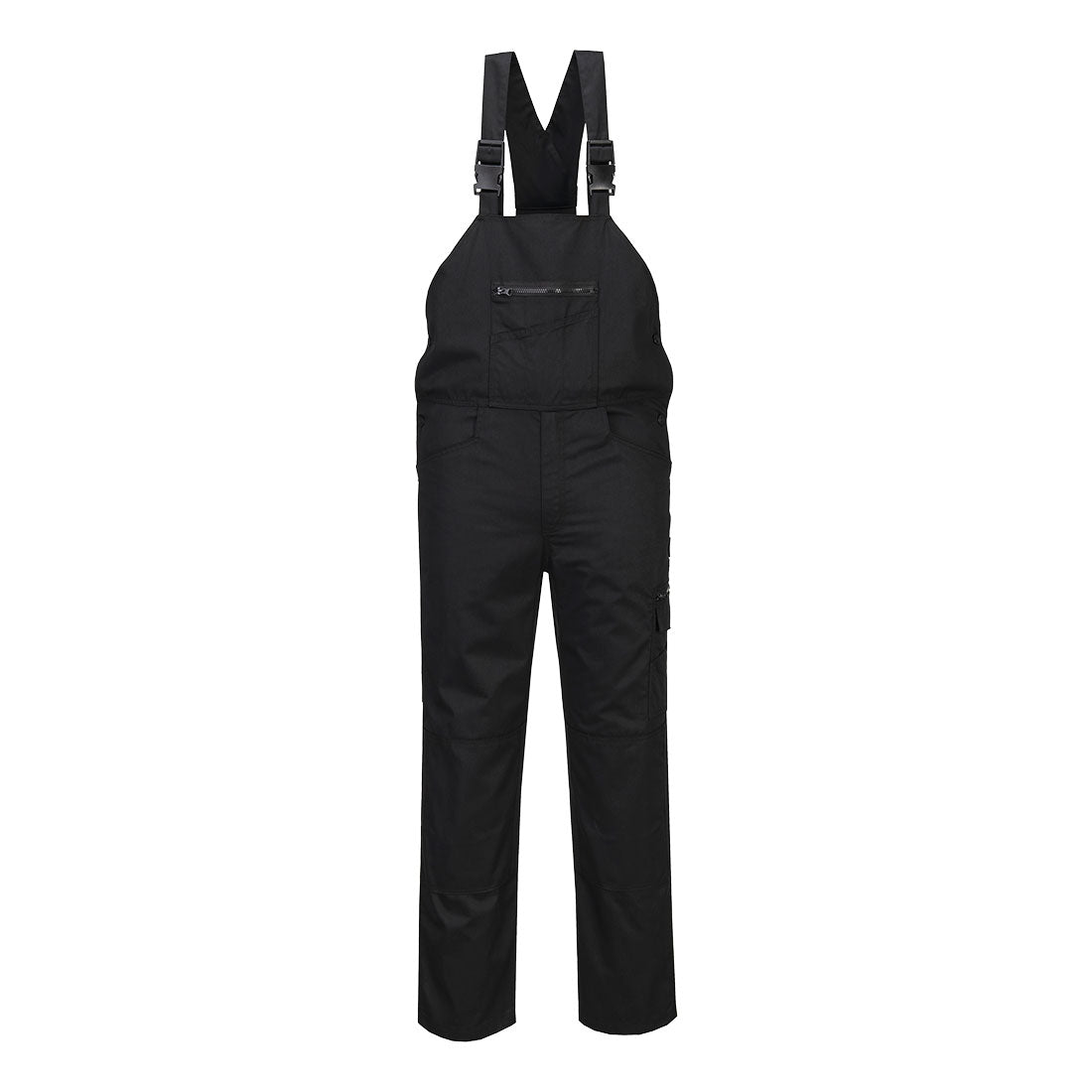 Portwest WX2 Eco Stretch Bib and Brace Recycled Polycotton Workwear