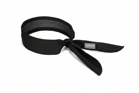 Cooling Neck Scarf Evaporative UV Protection Hot Weather Black