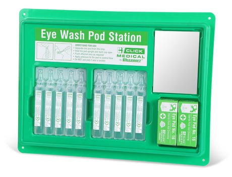 Click Medical Eyewash Pod Station