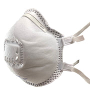 Cup Shaped Comfort FFP3 Valved Respirator Face mask with O ring x 10