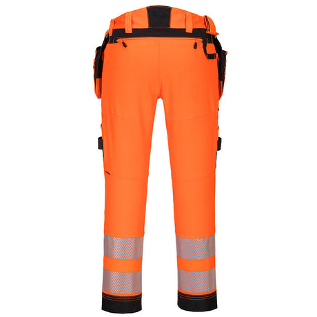 Portwest DX442 Hi-Vis Trousers 4-Way Stretch Holster Pocket Work Trousers