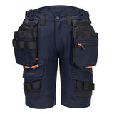 Portwest DX4 Detachable Holster Pocket Shorts Multi Pocket Work Shorts