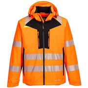 Portwest DX4 Waterproof Hi Vis Jacket Orange Railway Clothing