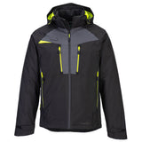 Portwest DX4 3-in-1 Waterproof Jacket Black Metro Blue Insulated Work Coat