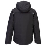 Portwest DX4 3-in-1 Waterproof Jacket Black Metro Blue Insulated Work Coat