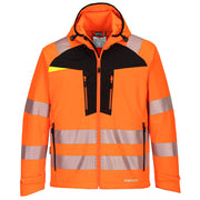 DX4 Hi-Vis Waterproof Jacket: Breathable, Windproof & Ripstop Fabric